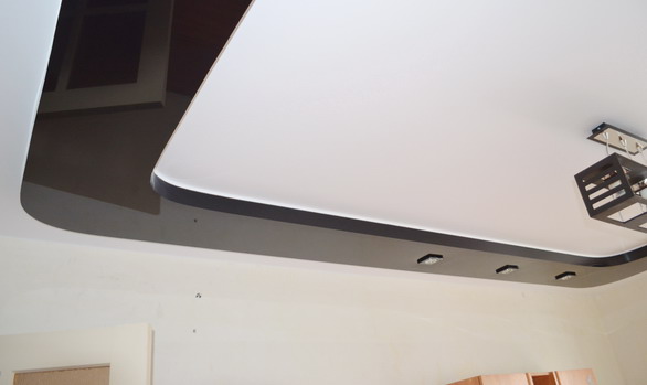 примеры натяжного потолка 4